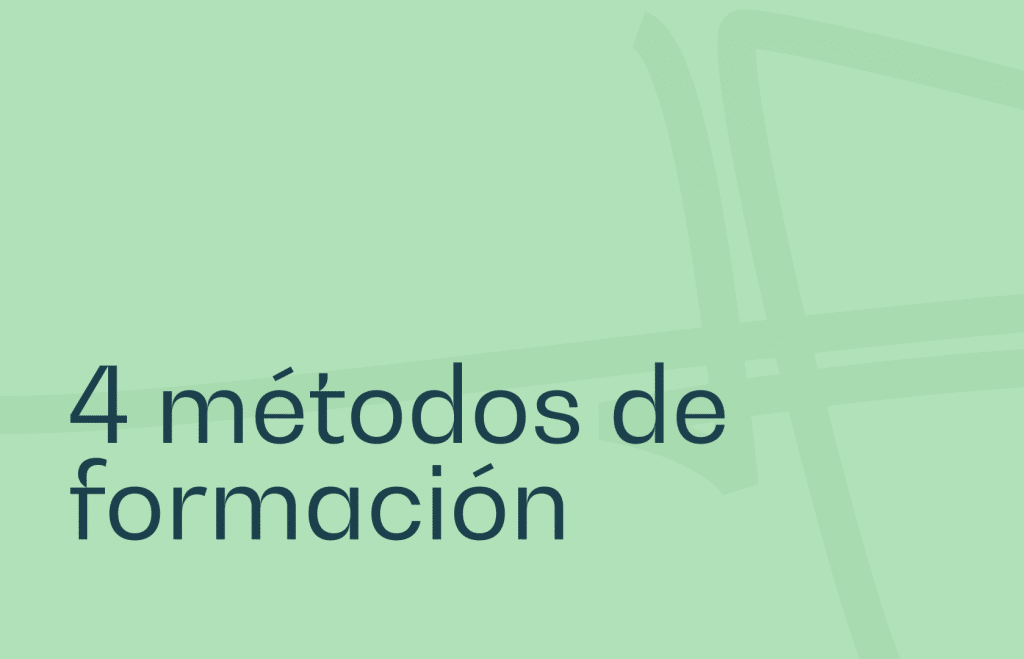 4 métodos de formación que todo el mundo debería conocer