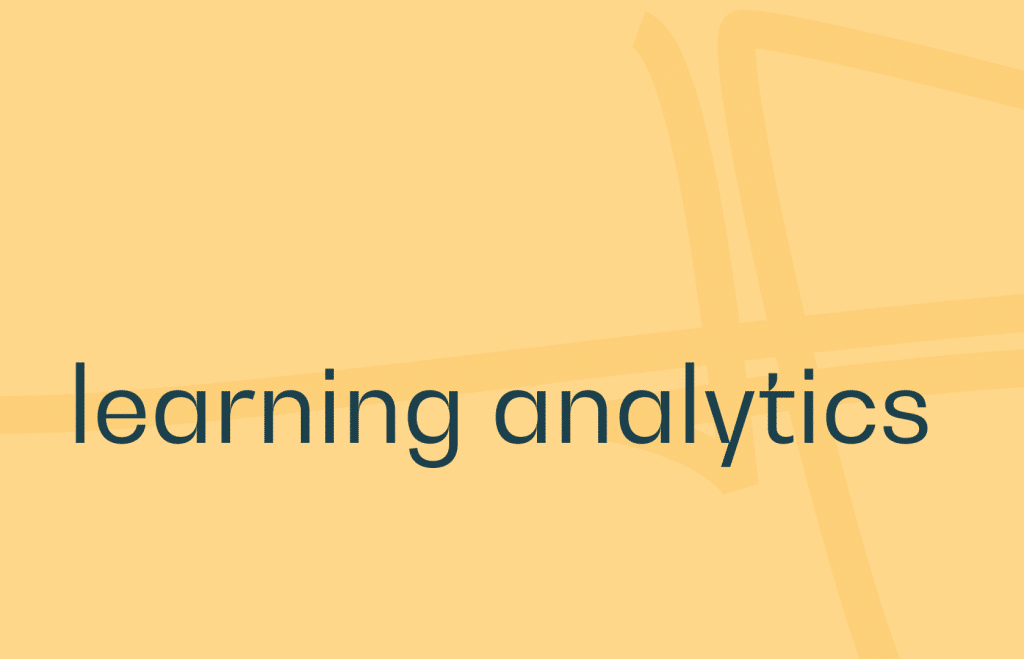 Le learning analytics o cómo mejorar el compromiso de los aprendices.