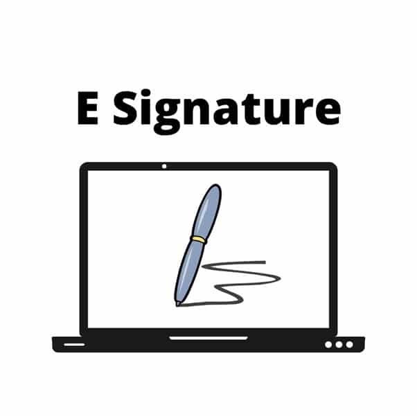 image signature éléctronique