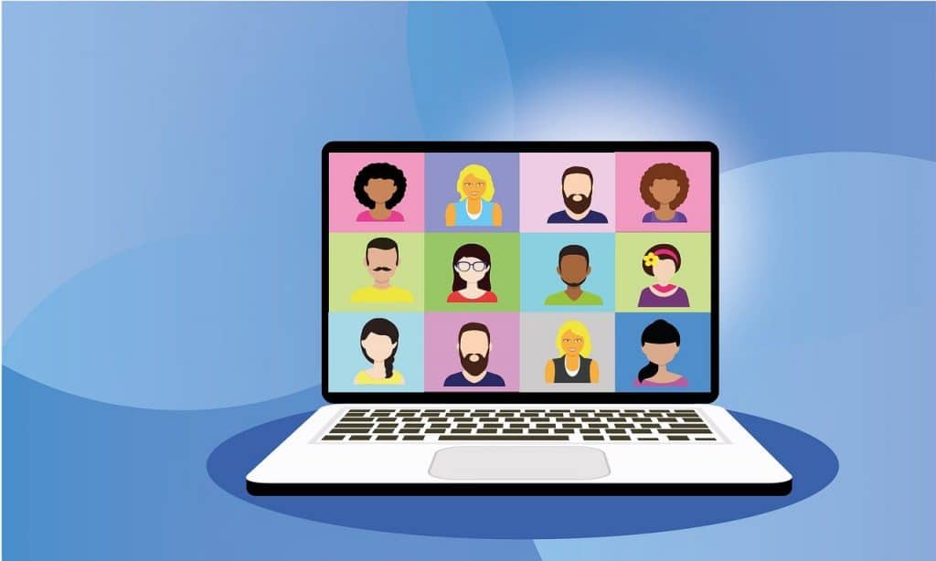 Image apprentissage synchrone visio