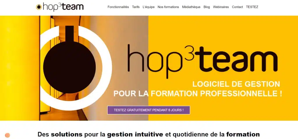 Hop3Team mejor software de control de asistencia digital